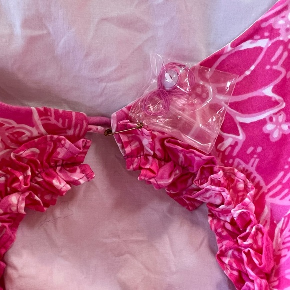 Lilly Pulitzer Fiesta Pineapples and Floral Print Dress in Nina Pina Pink, 10 - Picture 5 of 11